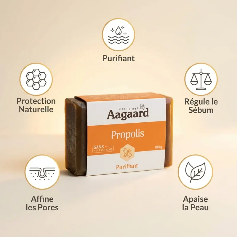 Savon de La Ruche Propolis - 100 G - Aagaard
