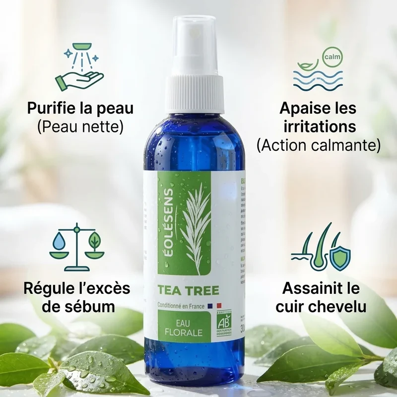 Eau Florale de Tea Tree bio - 200 ml - Eolesens