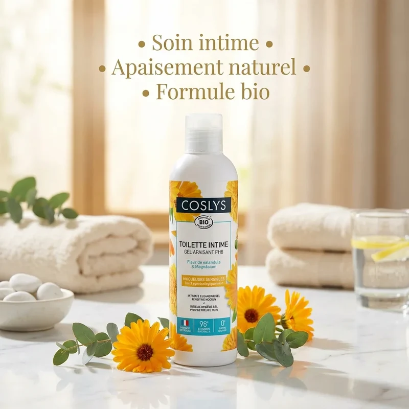 Gel toilette intime apaisant Bio - 250 ml Coslys
