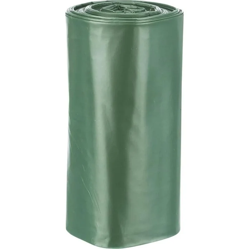 TRIXIE Sacs ramasse crottes compostables 10 x 10 sacs Vert forêt