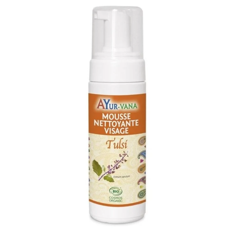 Mousse Nettoyante Visage Tulsi - 150 ml - Ayur-Vana