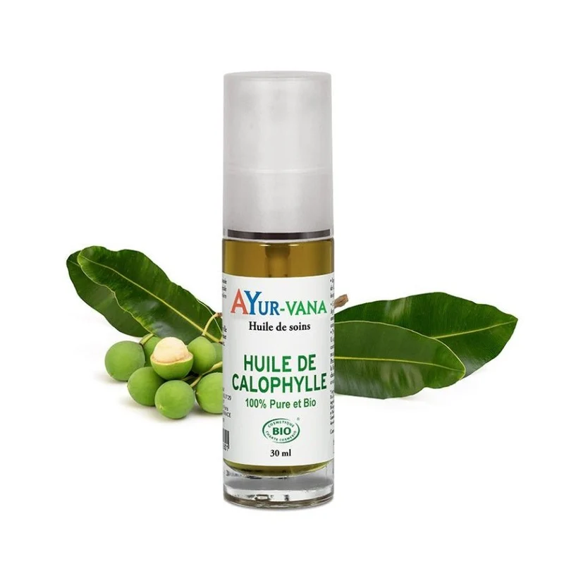 Huile de Calophylle Bio - Flacon de 30 ml - AyurVana
