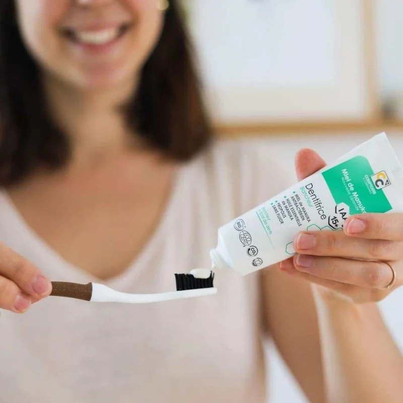 Dentifrice Blancheur Miel de Manuka IAA15+ Bio - 75 ml - Comptoirs et compagnies