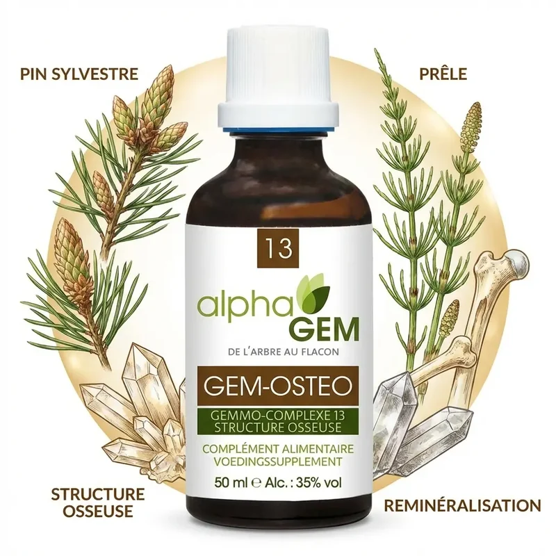 Gem-Ostéo 13 Bio - 50 Ml - Alphagem