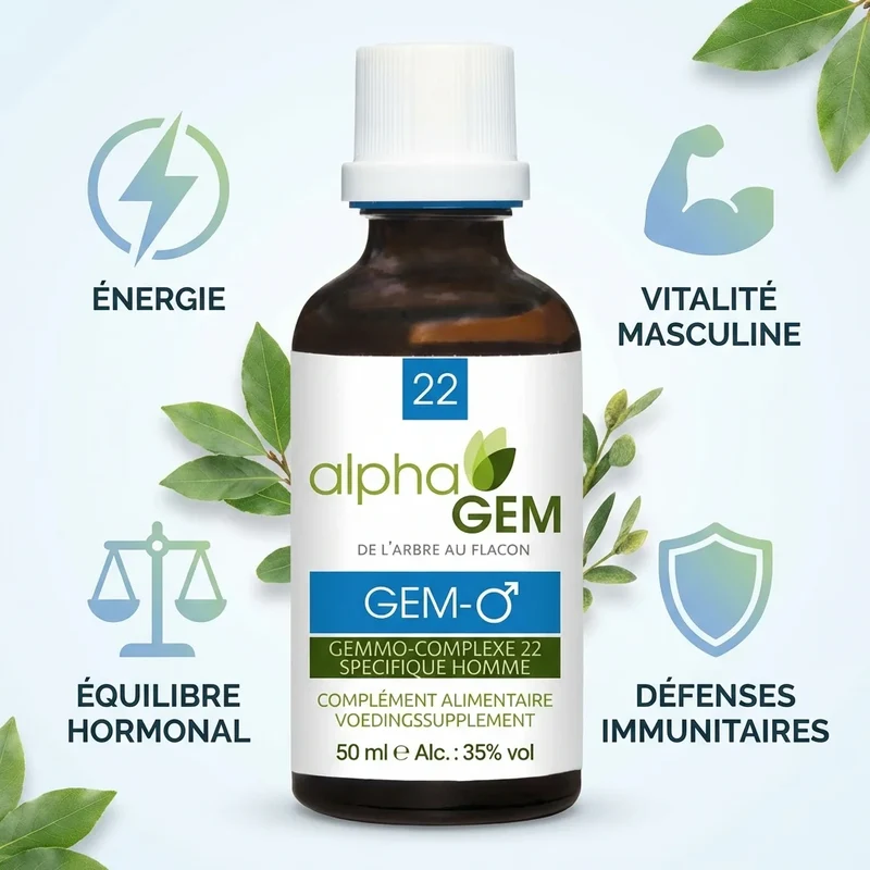 Gem-Homme 22 Bio - 50 Ml - Alphagem
