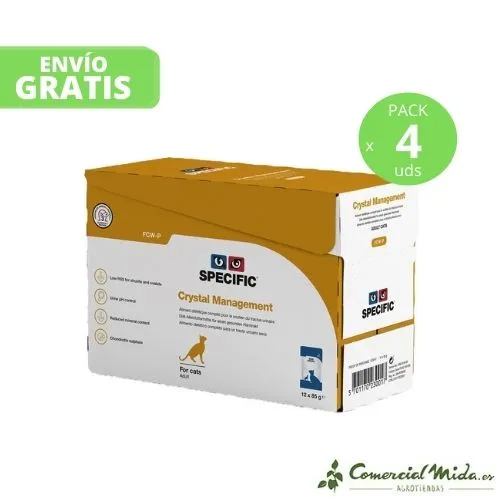 SPECIFIC Crystal Management FCW-P Nourriture humide pour chats