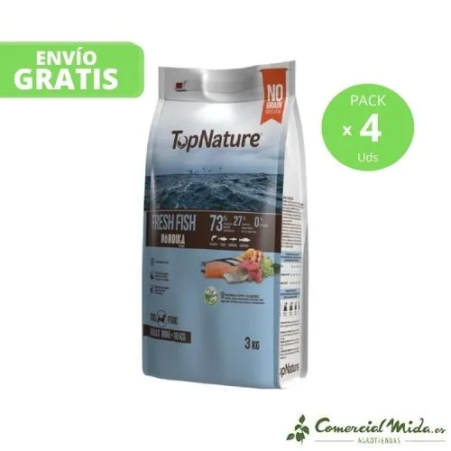 Je pense TOPNATURE Recette Nordique pour Petits Chiens 3Kg