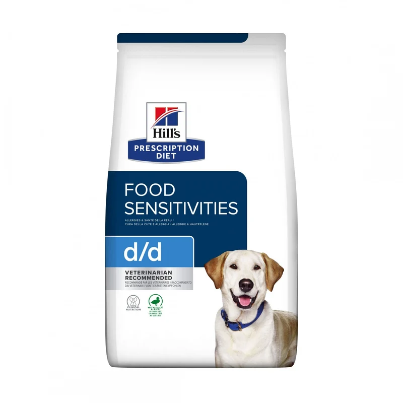 Hill's Prescription Diet d/d Food Sensitivities au canard - croquettes chien