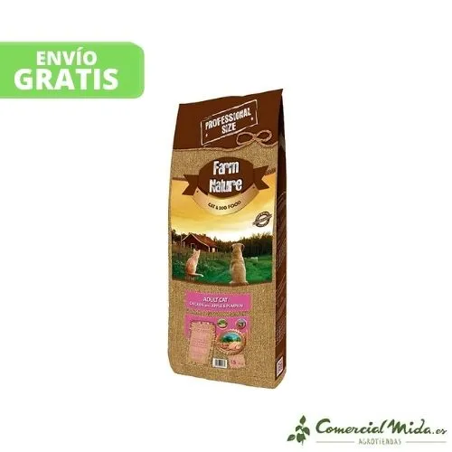 Je pense FERME NATURE de Poulet aux Pommes et à la Citrouille pour Chats