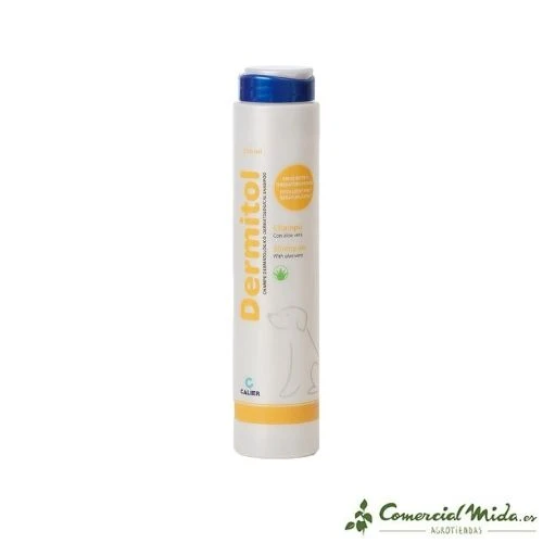 CALIER Dermitol Shampooing Dermatologique 250 ml pour Chiens avec Séborrhée
