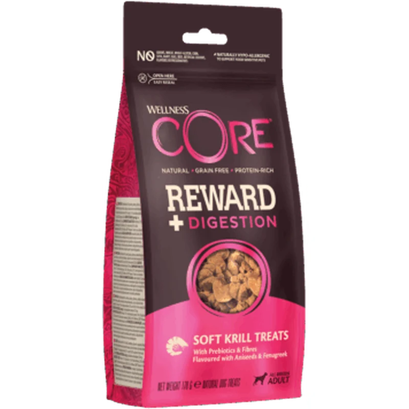 WELLNESS CORE Chien Treats En-cas Krill 170g