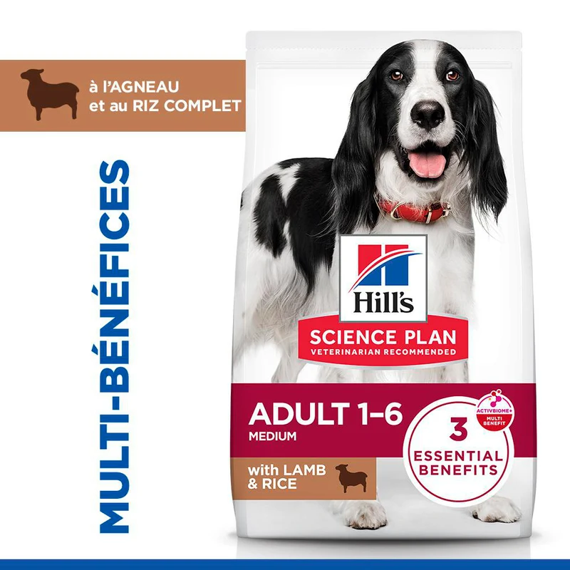 Hill's Science Plan Medium Adult à l'agneau - croquettes chien