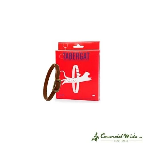 Collier anti-puces antiparasitaire DFV Tabergat pour chats
