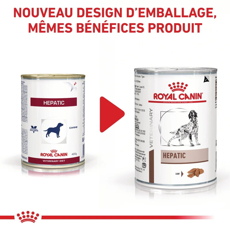 Royal Canin Veterinary Hepatic - aliment chien