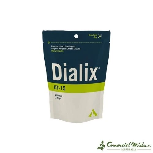 VETNOVA Dialix UT 30 Chews pour Chiens et Chats