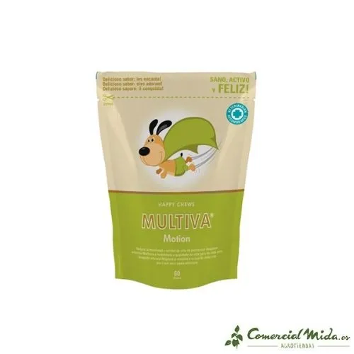 Complément Alimentaire VETNOVA Multiva Motion 60 Chews pour Chien