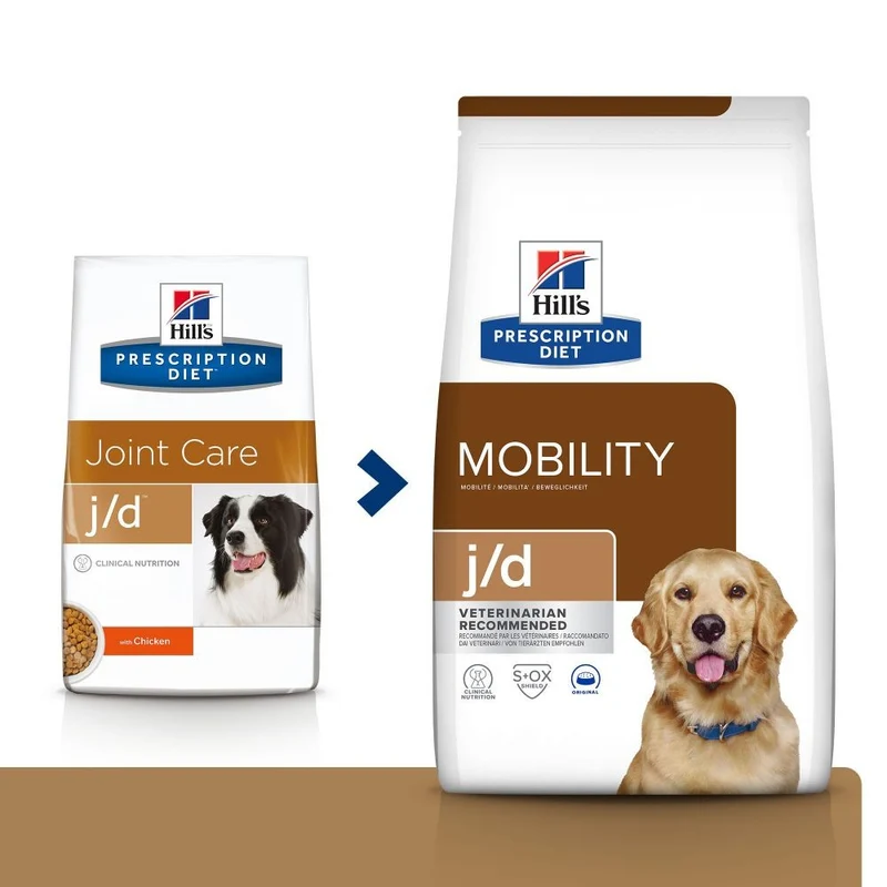 Hill's Prescription Diet j/d Mobility au poulet - croquettes chien