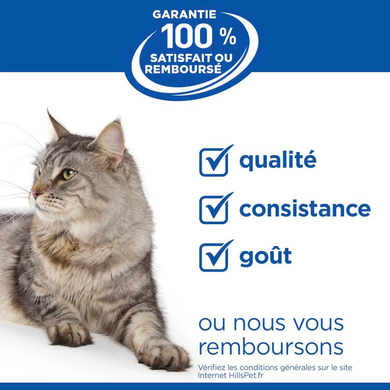 Hill's Science Plan Light Adult au poulet - croquettes chat
