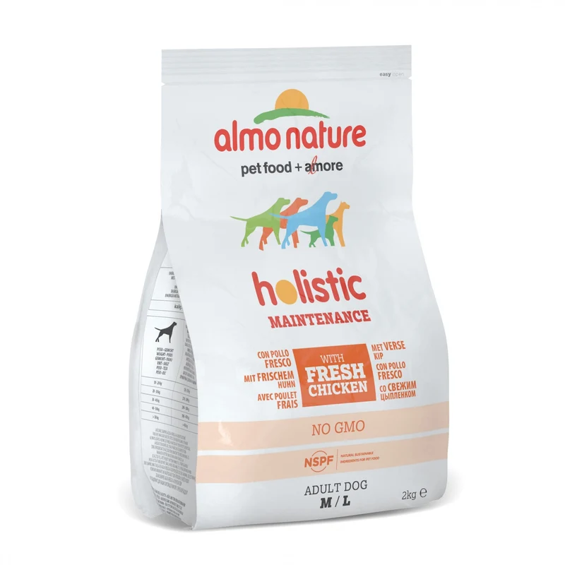 Almo Nature Croquettes Chien Adulte - Holistic Maintenance Medium