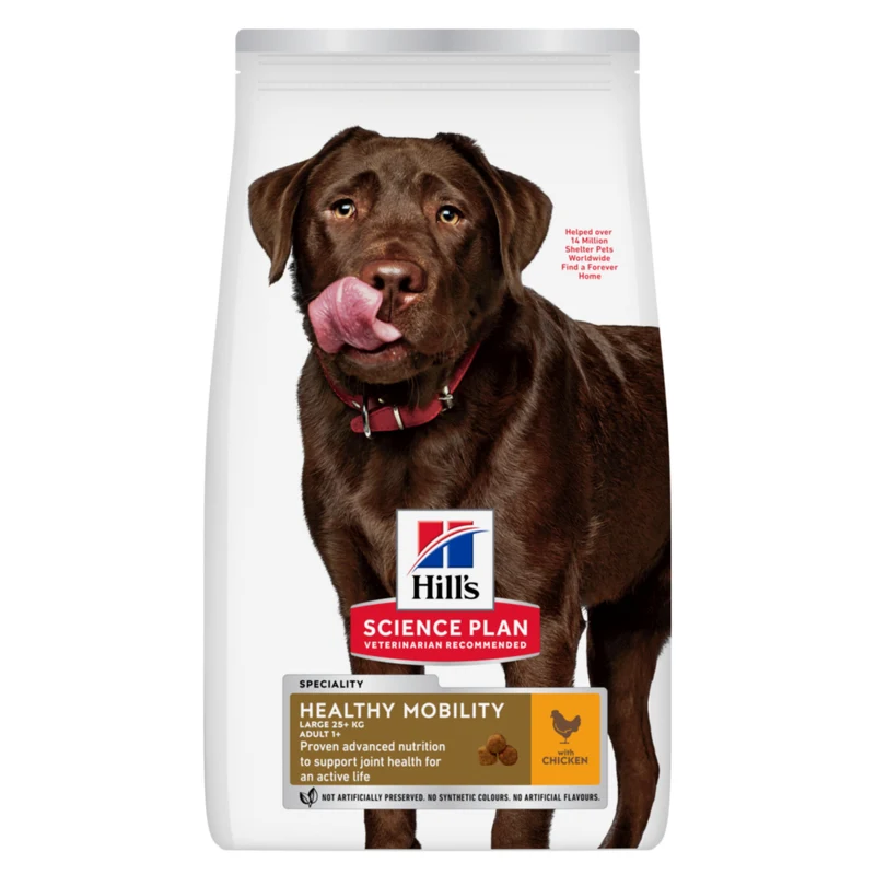 Hill's Science Plan Healthy Mobility Large Adult au poulet - croquettes chien