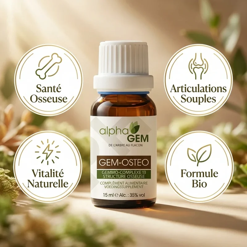 Gem-Ostéo 13 Bio - 15 Ml - Alphagem