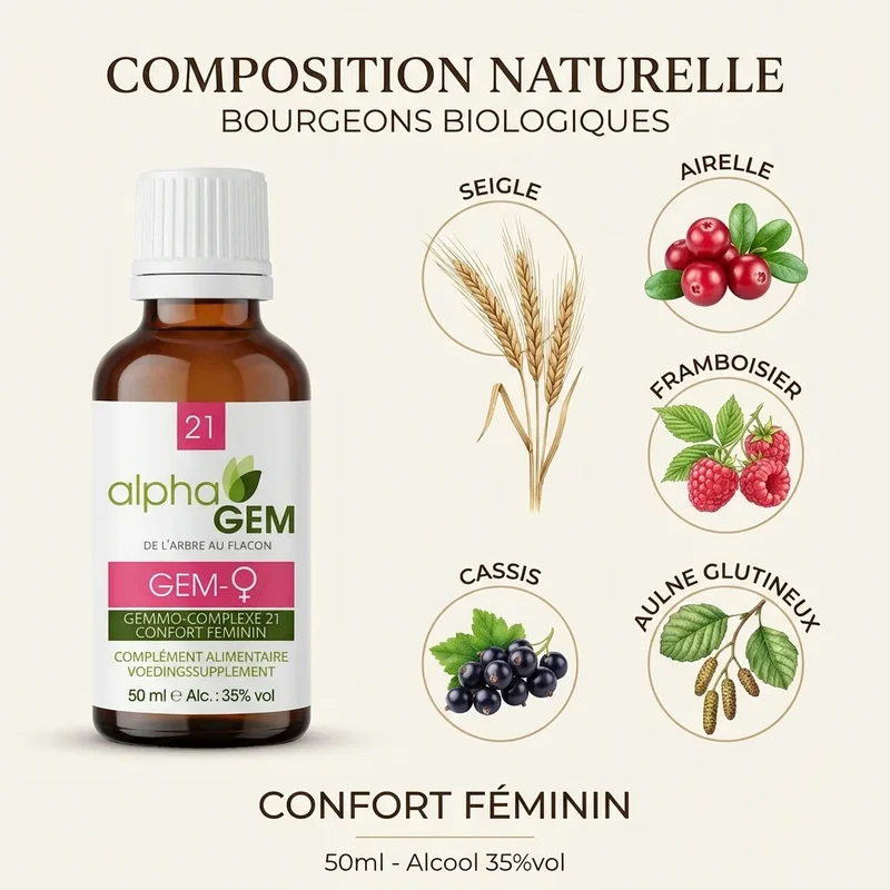 Gem-Femme 21 Bio - 50 ml - Alphagem