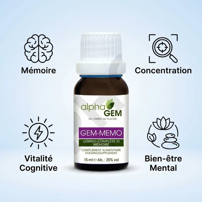 Gem-Mémo 10 Bio - 15 Ml - Alphagem