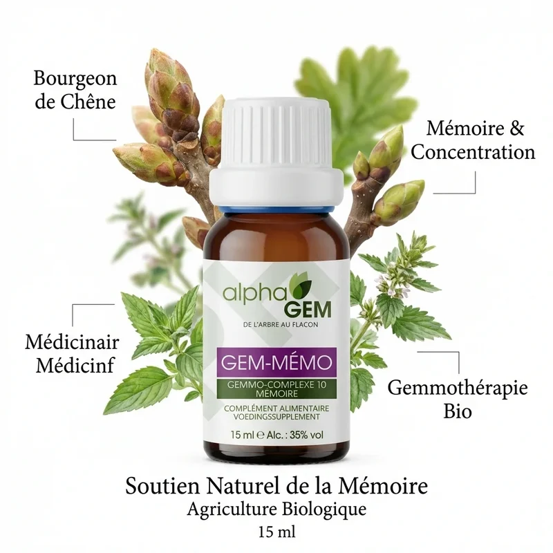 Gem-Mémo 10 Bio - 15 Ml - Alphagem