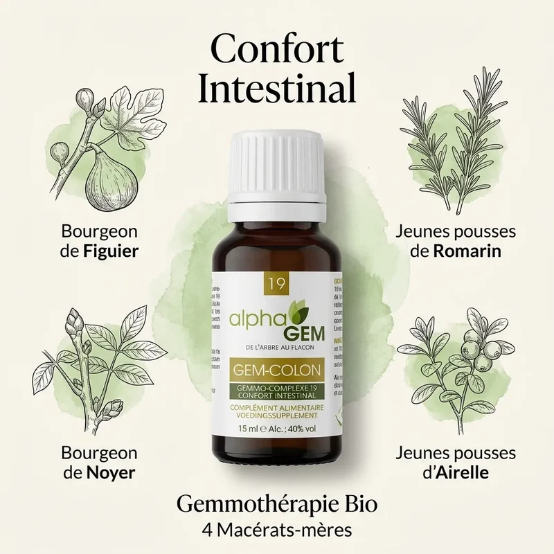 Gem-Colon 19 Bio - 15 Ml - Alphagem