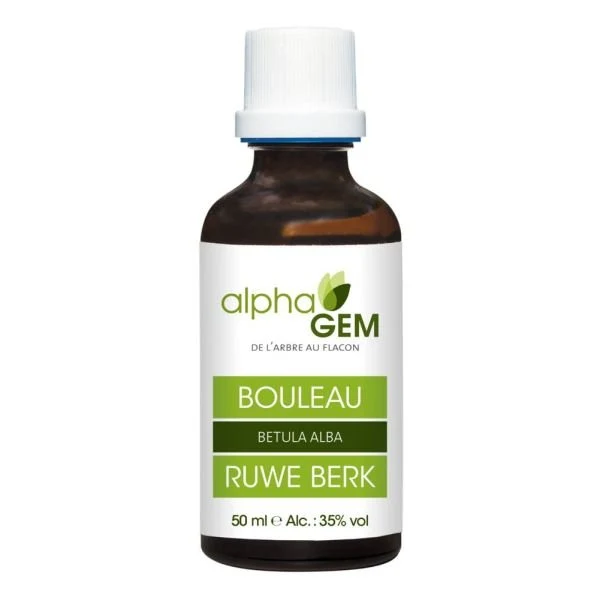 Macérat de bourgeons de Bouleau Bio - 50 ml - Alphagem