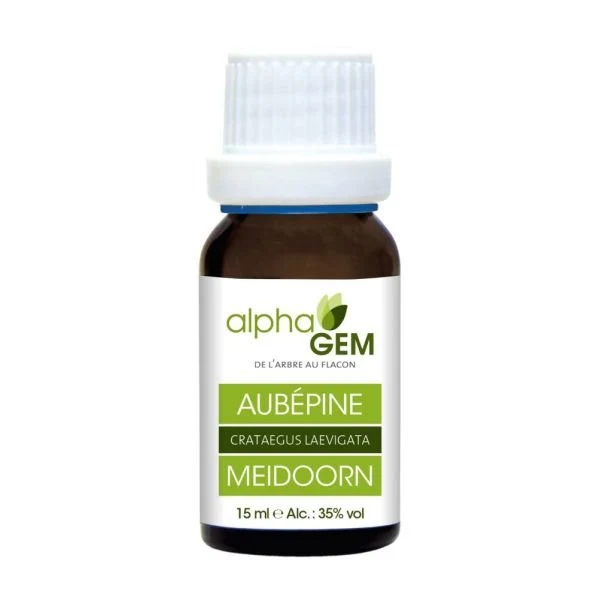 Macérat de bourgeons d'Aubépine Bio (Crataegus laevigata) - 15ml - Alphagem