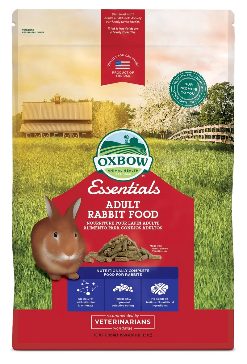 Oxbow Essentials - Nourriture Pour Lapin Adulte 25lb