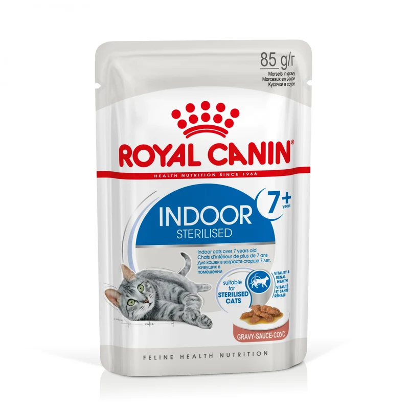 Royal Canin Indoor 7+ Sterilised - pâtée chat
