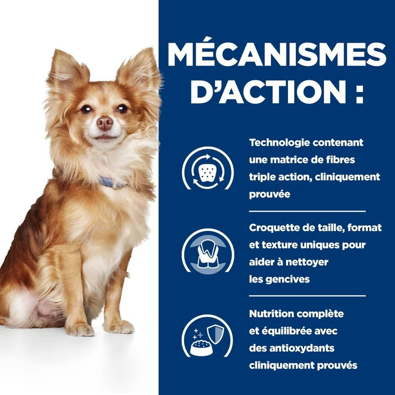 Hill's Prescription Diet t/d Dental Care Mini au poulet - croquettes chien