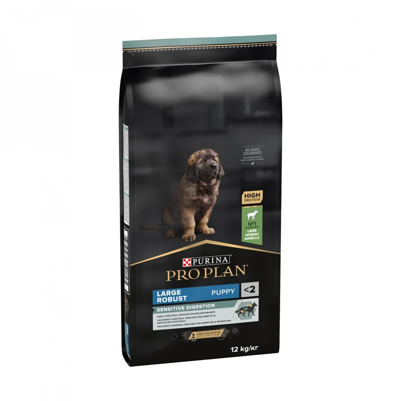 PRO PLAN Sensitive Digestion Large Robust Puppy à la Agneau- Croquettes pour chien