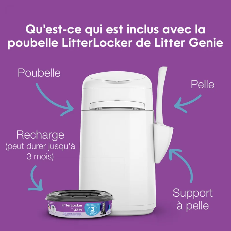 Poubelle à litière Litter Locker by Litter Genie