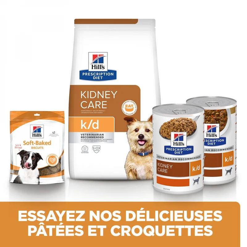 HILL'S Prescription Diet k/d Kidney Care en terrine au poulet - Pâtée pour chien