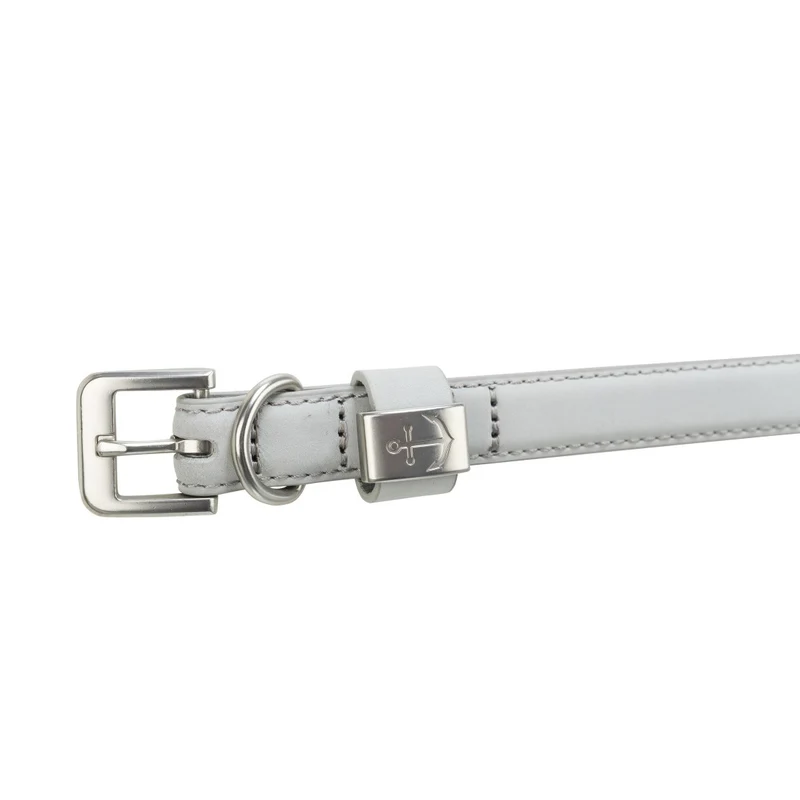 Collier en cuir Be Nordic gris chien