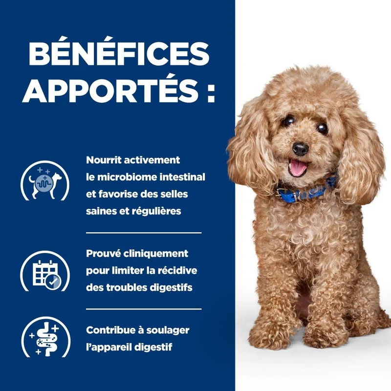 Hill's Prescription Diet Gastrointestinal Biome Mini au poulet - croquettes chien