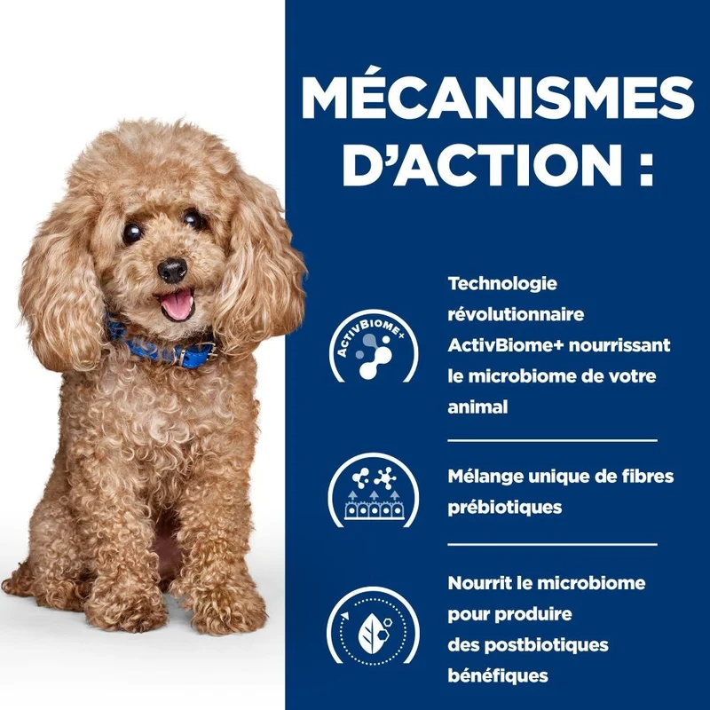 Hill's Prescription Diet Gastrointestinal Biome Mini au poulet - croquettes chien