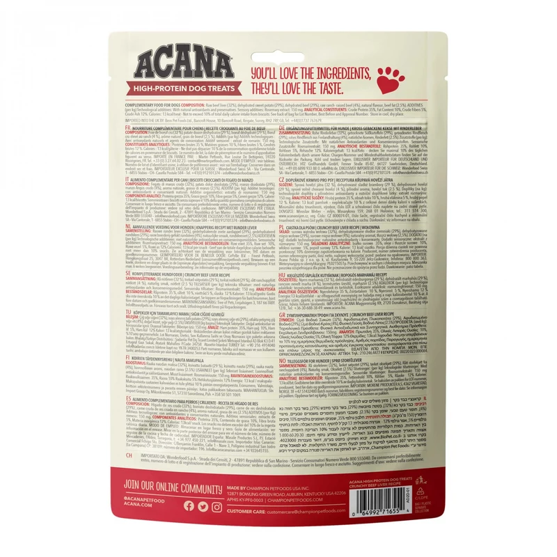 Biscuits High-Protein Crunchy chien