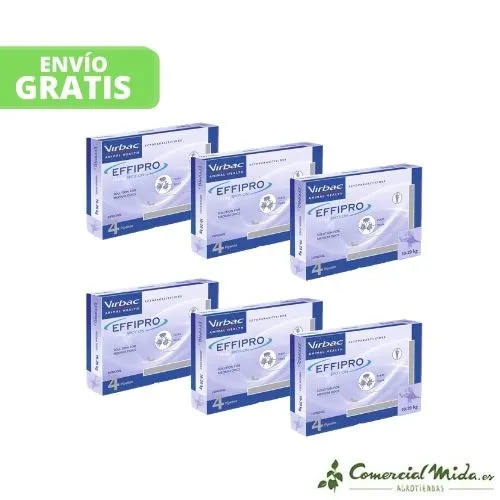 VIRBAC Effipro Spot On Pipettes antiparasitaires pour chiens