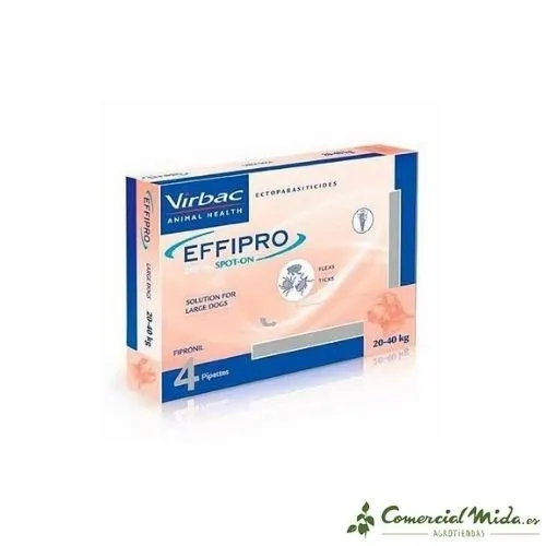 VIRBAC Effipro Spot On Pipettes antiparasitaires pour chiens