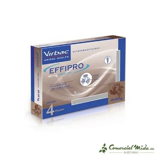 VIRBAC Effipro Spot On Pipettes antiparasitaires pour chiens