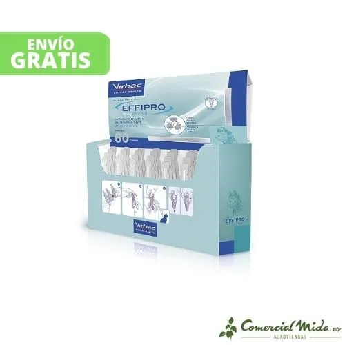 VIRBAC Effipro Spot On 60 Pipettes Antiparasitaire Chat