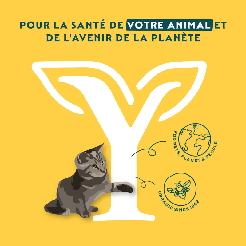 Yarrah bouchées bio - pâtée chat