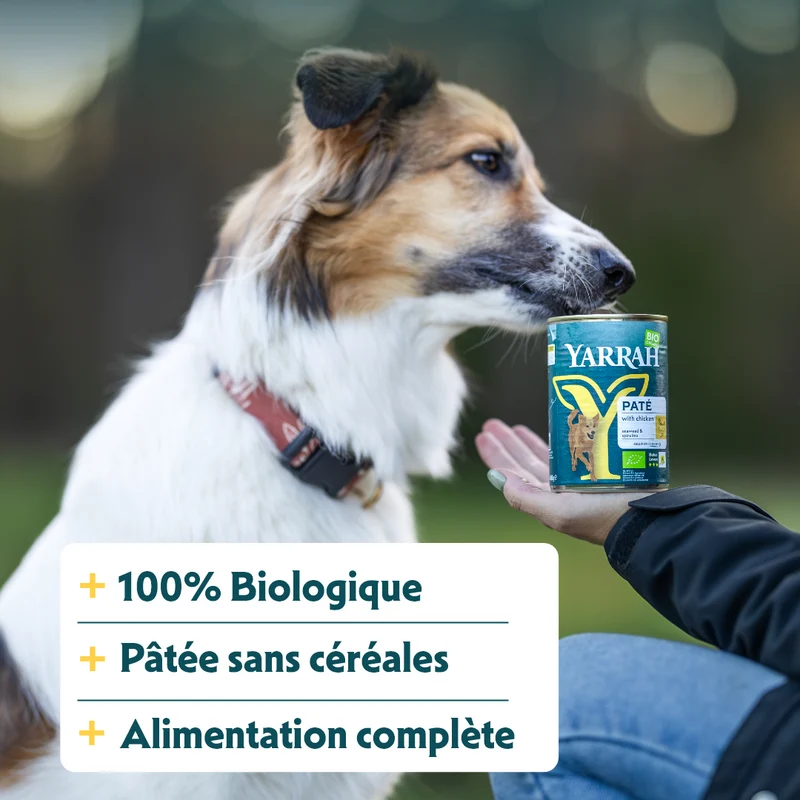 Yarrah bio - pâtée chien