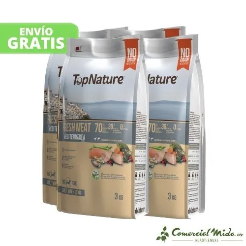 Je pense TOPNATURE MEDITERRANEAN RECIPE ADULT MINI pour Chiens