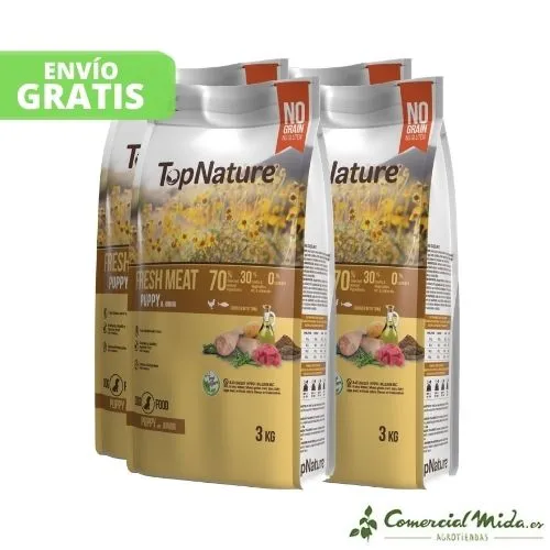 Je pense que TOPNATURE PUPPY & JUNIOR pour les chiots