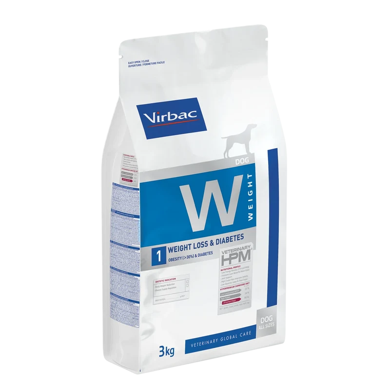 Virbac Veterinary HPM Diététique Weight Loss & Diabetes - croquettes chien